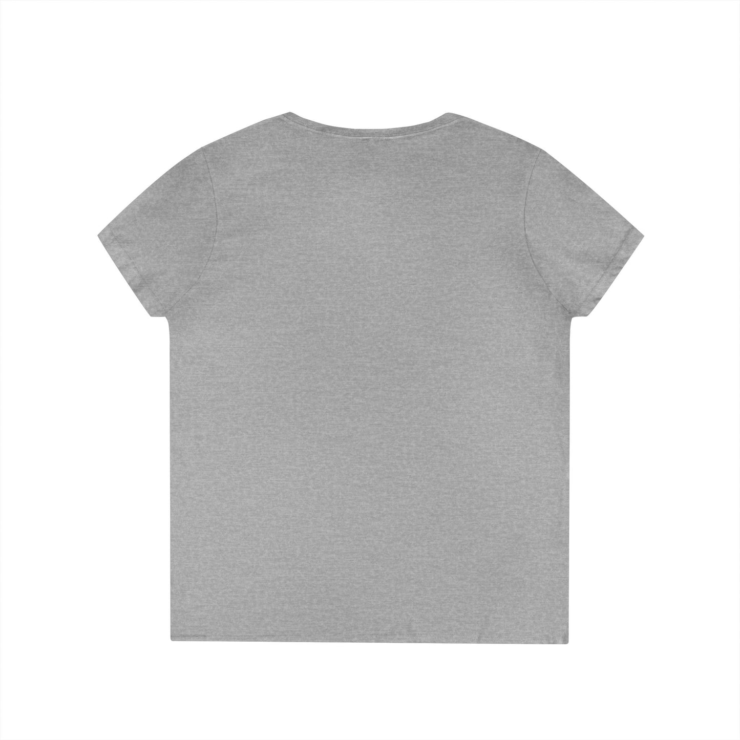 Ladies' V-Neck T-Shirt — "Caffeine, Clean Romance, & HEAs"