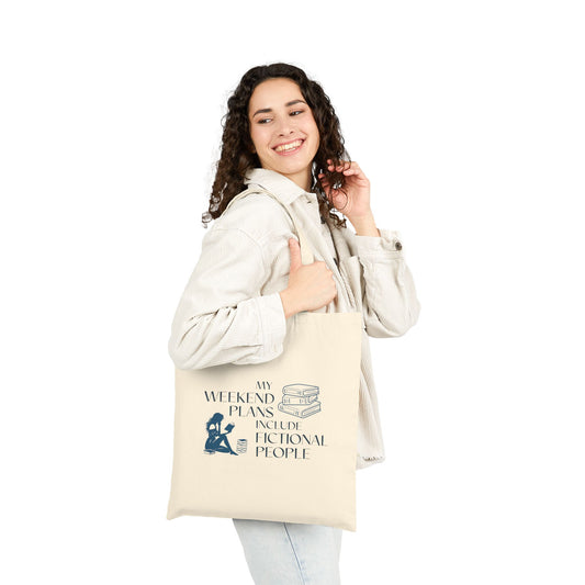 Tote Bag — "Weekend Plans"