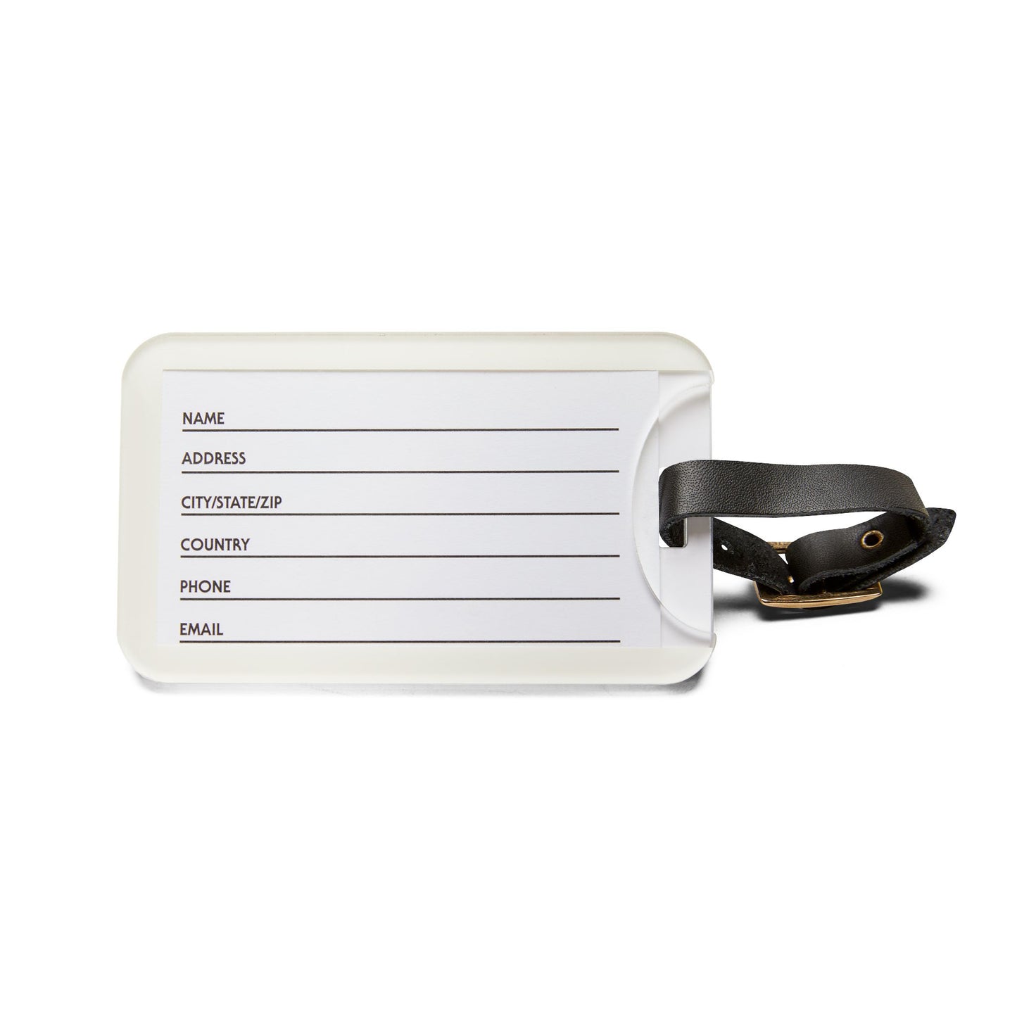Luggage Tag — "Books Are My Boarding Pass"