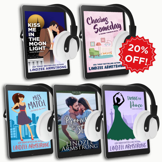 Lindzee Armstrong series starter audiobook bundle, clean contemporary romance