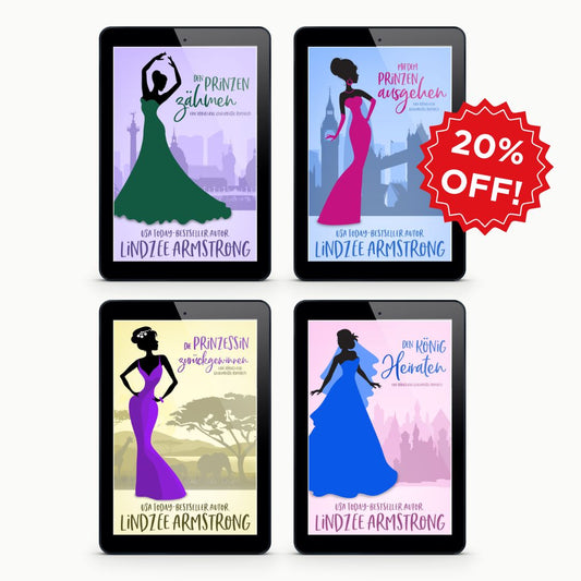 Royal Secrets series by Lindzee Armstrong German ebook bundle, clean romantic comedy